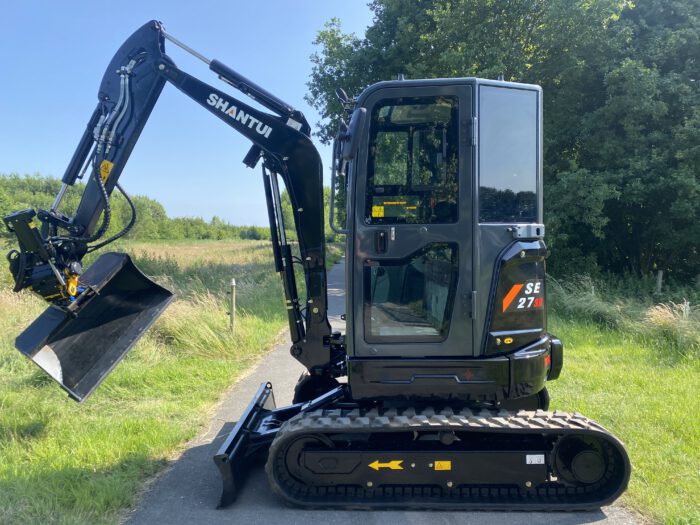 SE27SR zwart minigraver